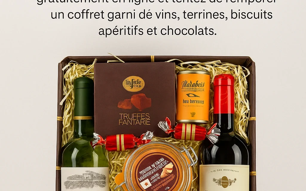 10 paniers gourmands à gagner