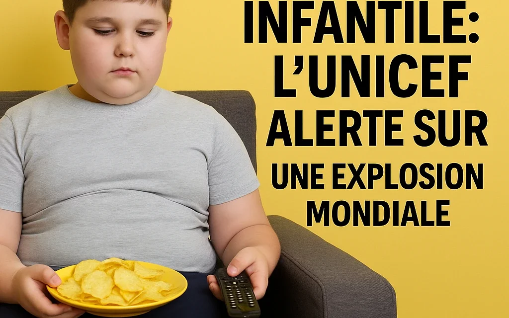 Obésité infantile : l’UNICEF alerte sur une explosion mondiale