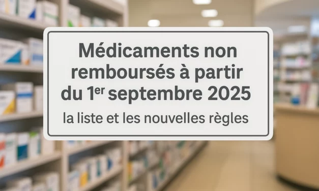 Ces médicaments ne seront plus remboursés dès septembre !