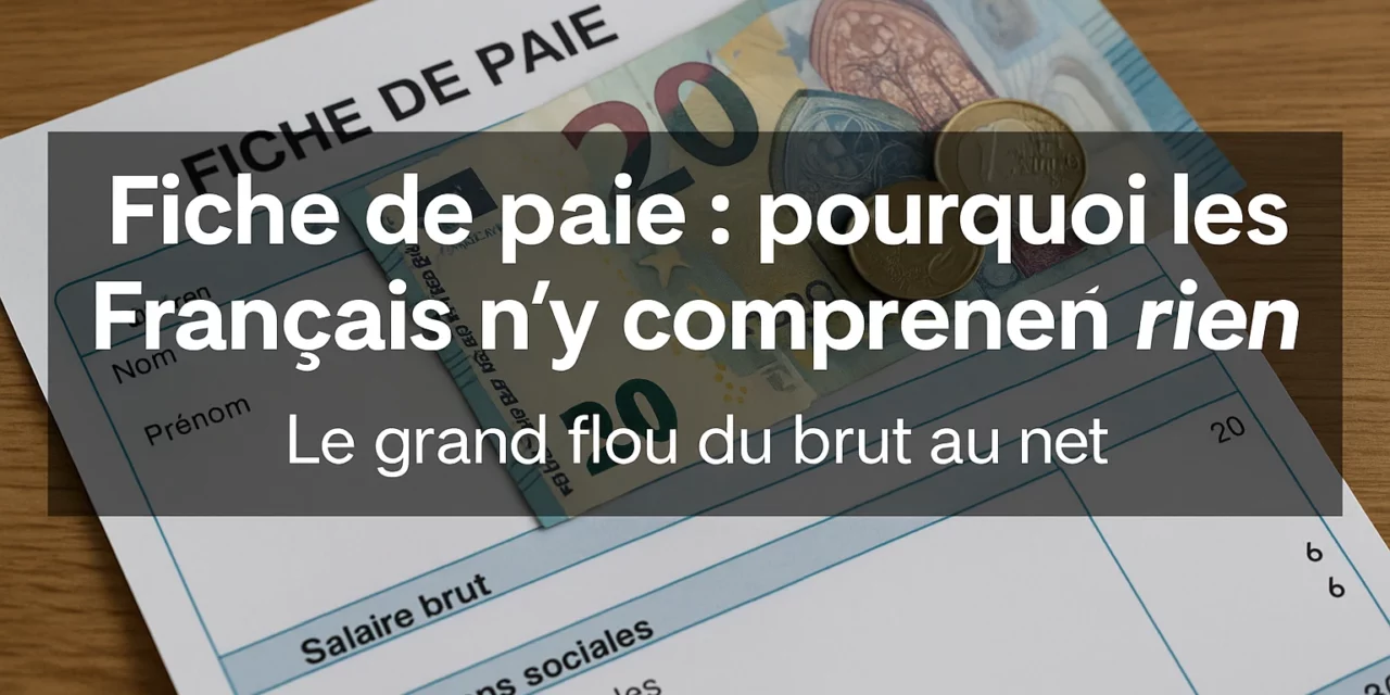 Fiche de paie : pourquoi les Français n’y comprennent rien