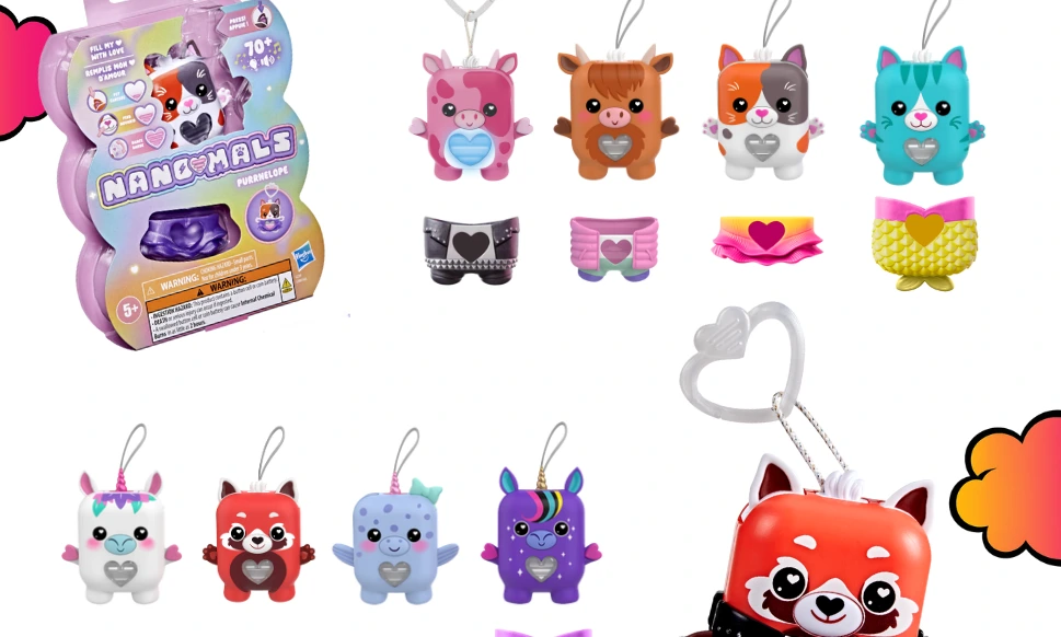 Jouet interactif animal sensoriel enfant Nano-Mals 2025