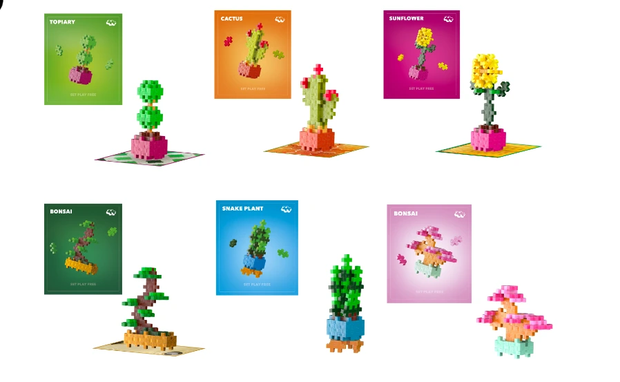 Jeu construction zen plantes enfants sans écran 2025