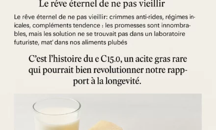 Ce nutriment oublié qui pourrait freiner le vieillissement