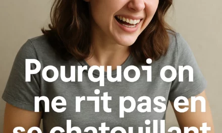 Pourquoi on ne rit pas en se chatouillant soi-même ?