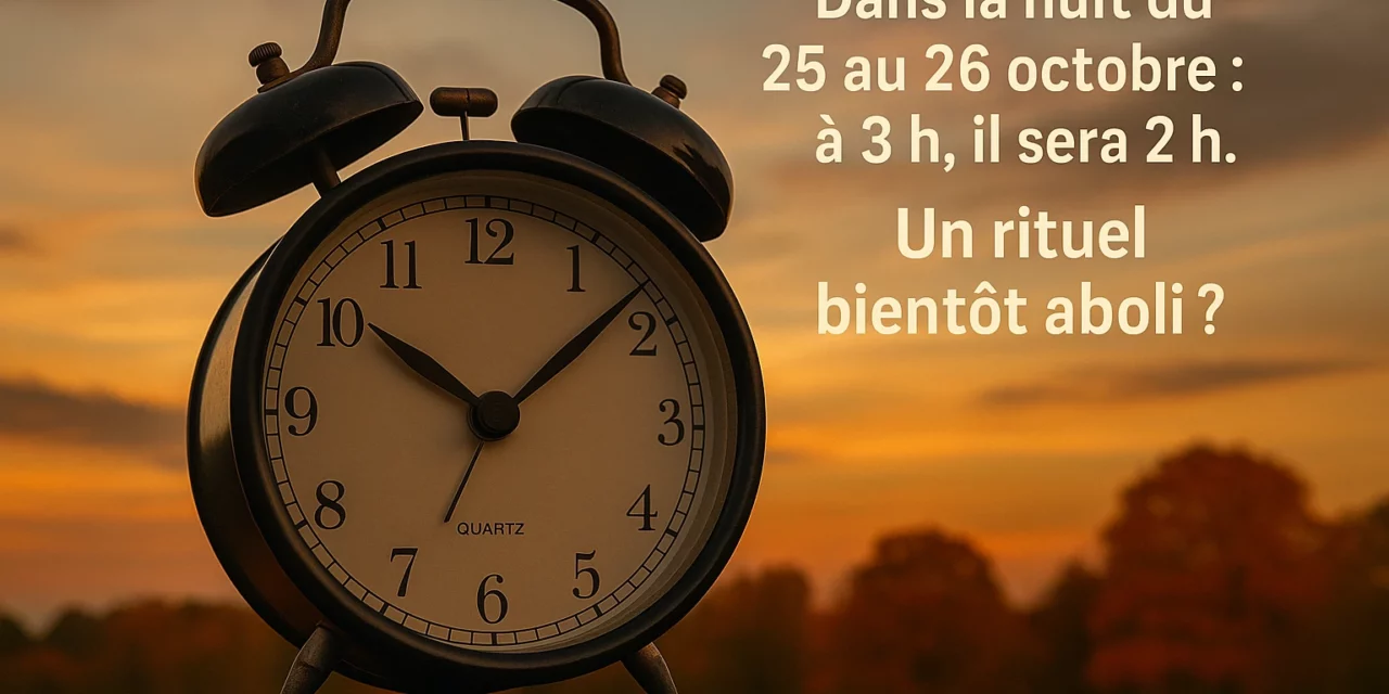 Changement d’heure 2025 : et si c’était vraiment la dernière fois ?