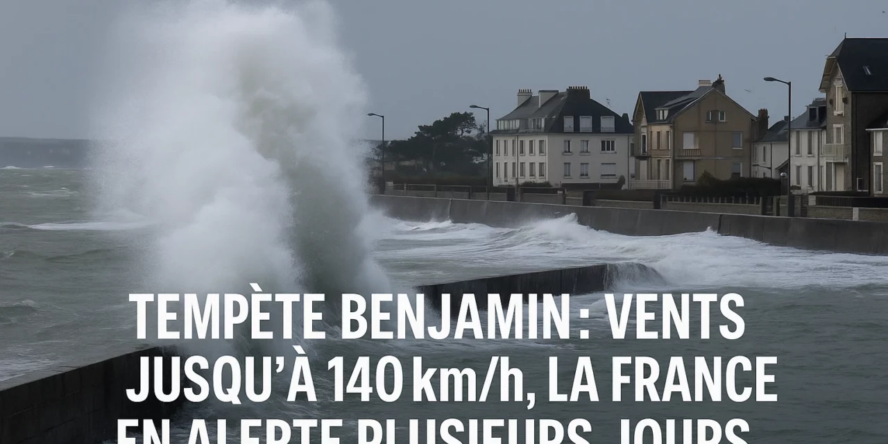 Tempête en France : rafales jusqu’à 140 km/h cette semaine