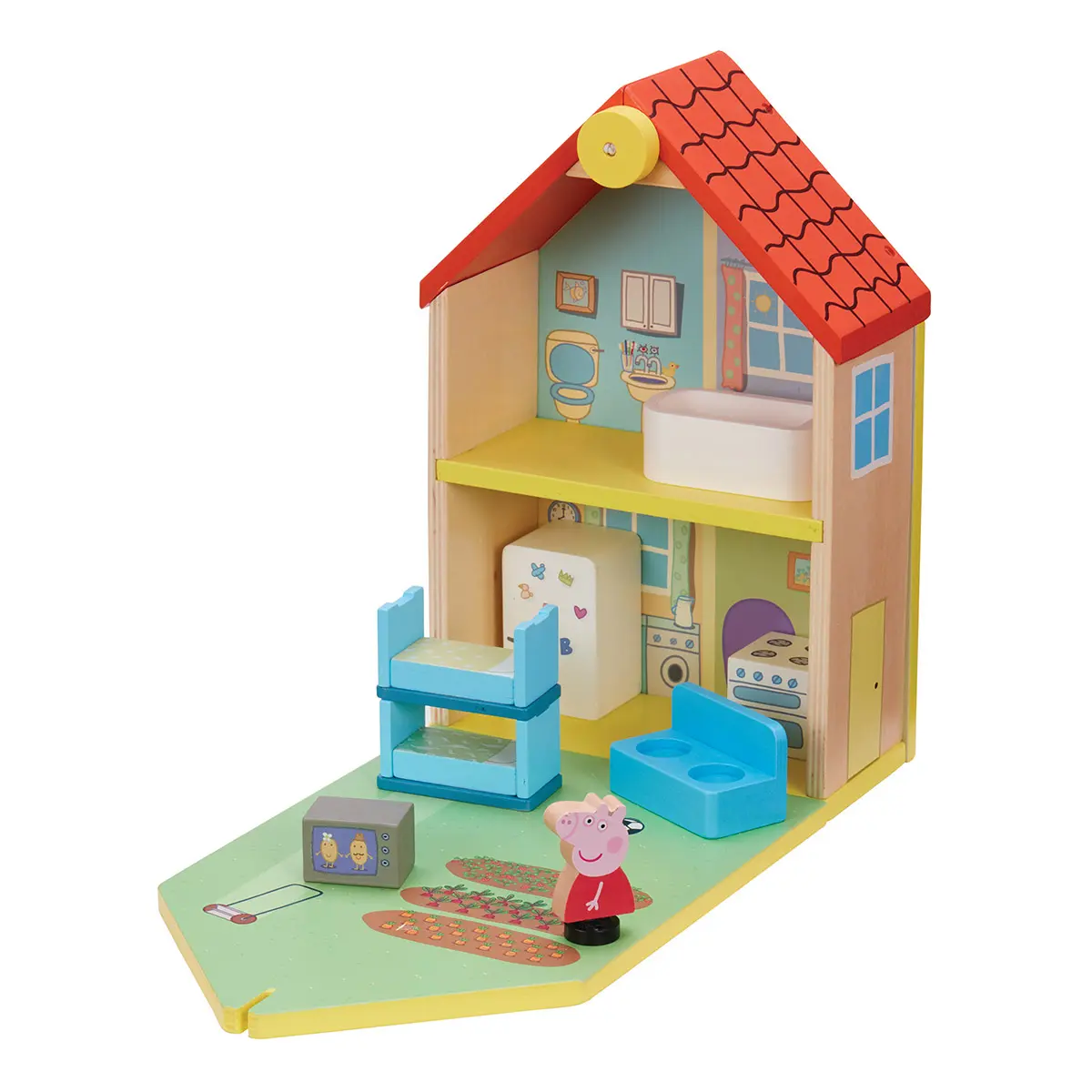 maison en bois Peppa Pig pendant les vacances de la Toussaint 2025