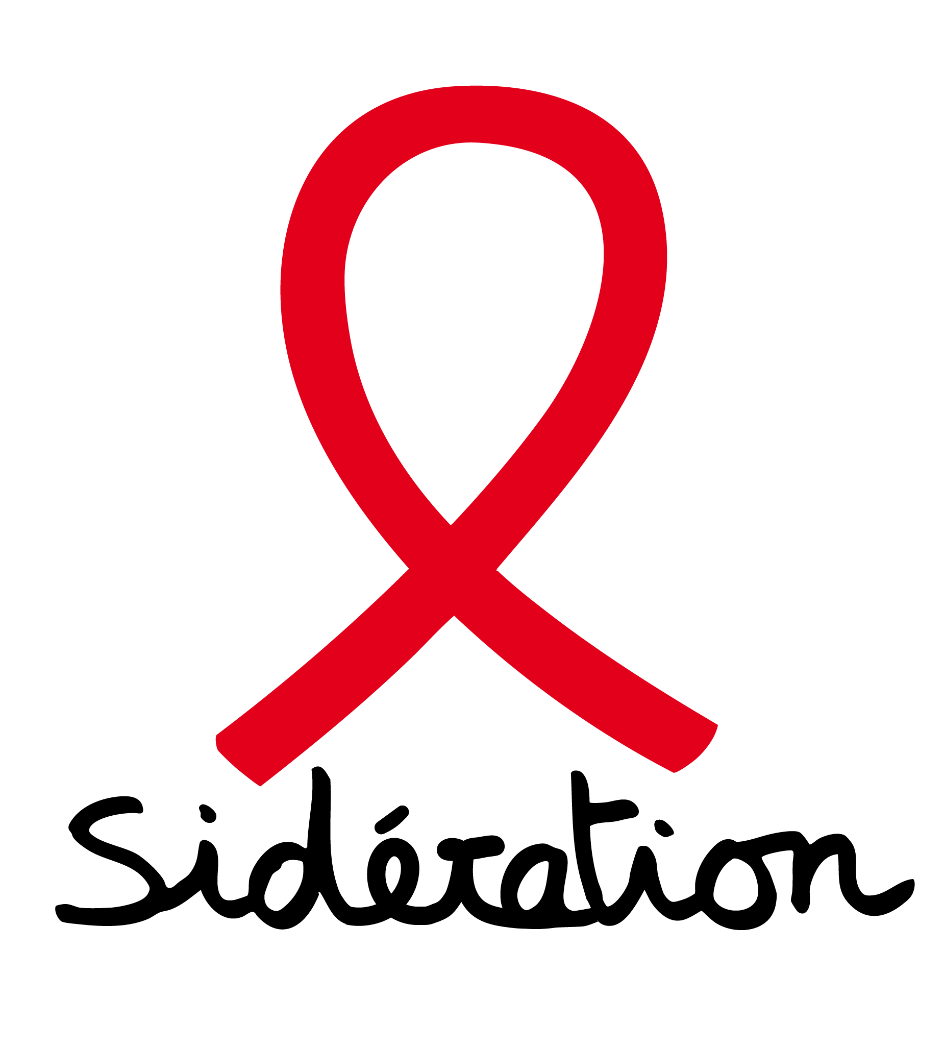 Nouveau logo Sidération, symbole de la lutte contre le VIH/sida