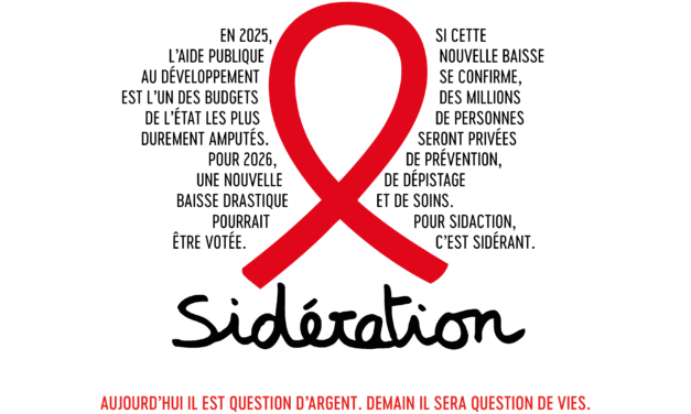Sidaction devient Sidération : un appel à sauver des vies