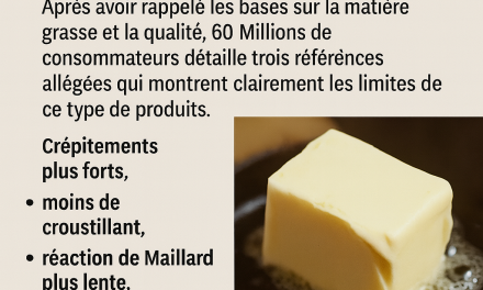 Beurres à éviter en supermarché : les 3 références pointées par 60 Millions de consommateurs