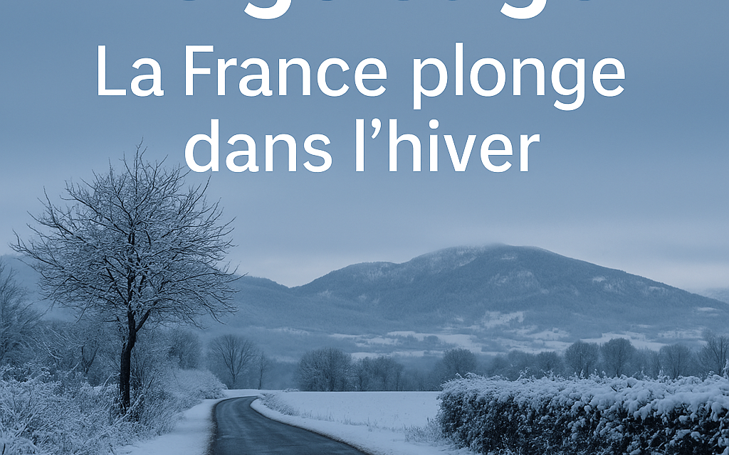 Neige et gel : la France plonge dans l’hiver