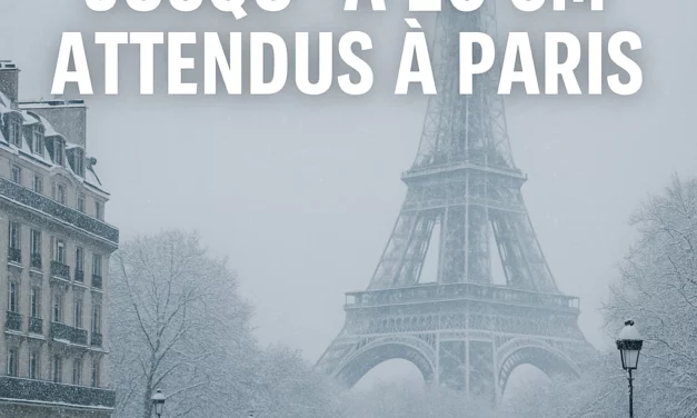 Neige en France : jusqu’à 20 cm attendus à Paris