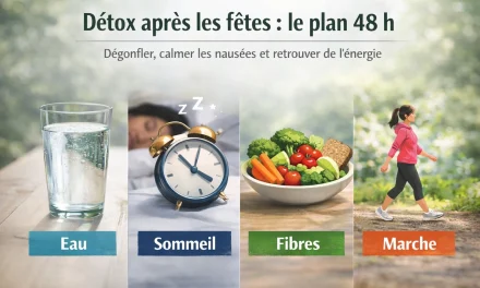 Détox après les fêtes : la plus grosse intox bien-être et le plan 48 h qui marche vraiment