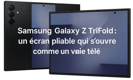 Une télé dans la poche : le Samsung Galaxy Z TriFold pourrait-il changer nos habitudes ?
