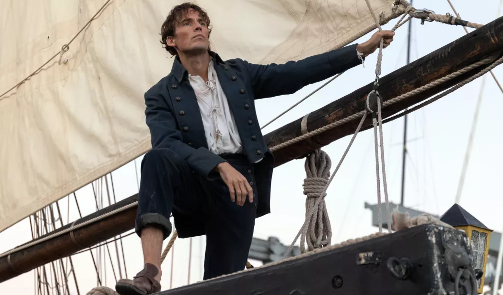 Edmond Dantès dans la série Le Comte de Monte-Cristo sur France 2, jeune marin avant son arrestation