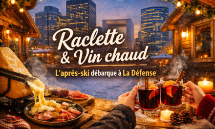 Raclette, vin chaud et esprit chalet : La Défense devient le spot après-ski de l’hiver