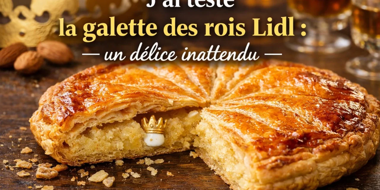 J’ai testé la galette des rois Lidl : un délice inattendu