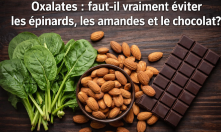 Oxalates : faut-il vraiment éviter les épinards, les amandes et le chocolat ?