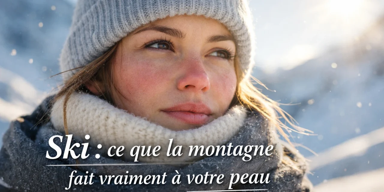 Ski : ce que la montagne fait vraiment à votre peau