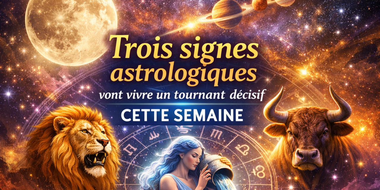 Ces trois signes astrologiques vont vivre un tournant décisif cette semaine