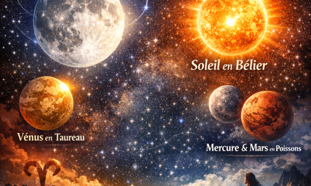 Horoscope du 30 mars au 6 avril 2026 avec Pleine Lune en Balance, Soleil en Bélier, Mercure et Mars en Poissons et Vénus en Taureau, climat astral et prévisions astrologiques de la semaine