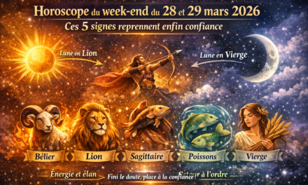 Horoscope du week-end du 28 et 29 mars 2026 : ces 5 signes retrouvent enfin un peu de paix