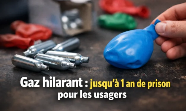 Gaz hilarant : un an de prison pour les usagers, les addictologues s’y opposent