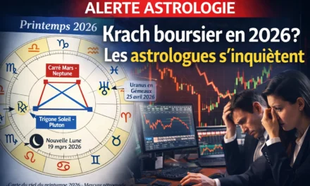 Krach boursier : pourquoi le printemps 2026 inquiète les marchés et les astrologues