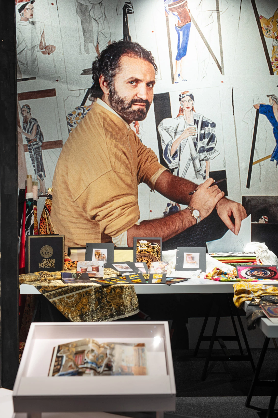 portrait de Gianni Versace