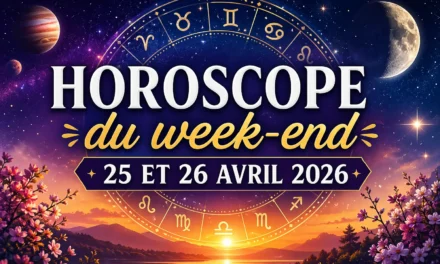 Horoscope du week-end des 25 et 26 avril 2026 : ce que la Lune change pour votre signe
