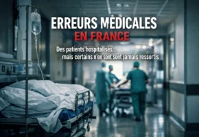 erreurs médicales en France : patient hospitalisé illustrant les drames liés aux accidents médicaux et infections nosocomiales