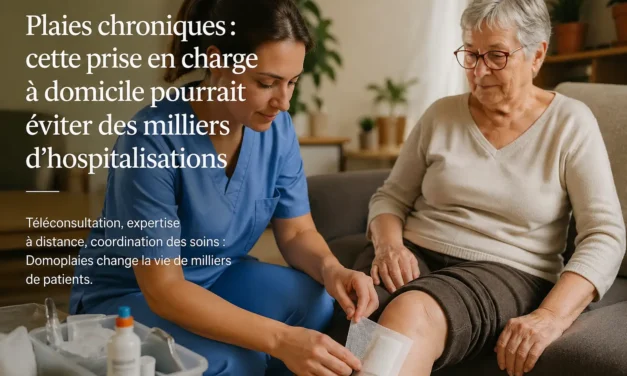 Plaies chroniques : cette prise en charge à domicile pourrait éviter des milliers d’hospitalisations