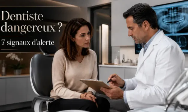 Dentiste dangereux : les 7 signaux d’alerte avant d’accepter des soins irréversibles