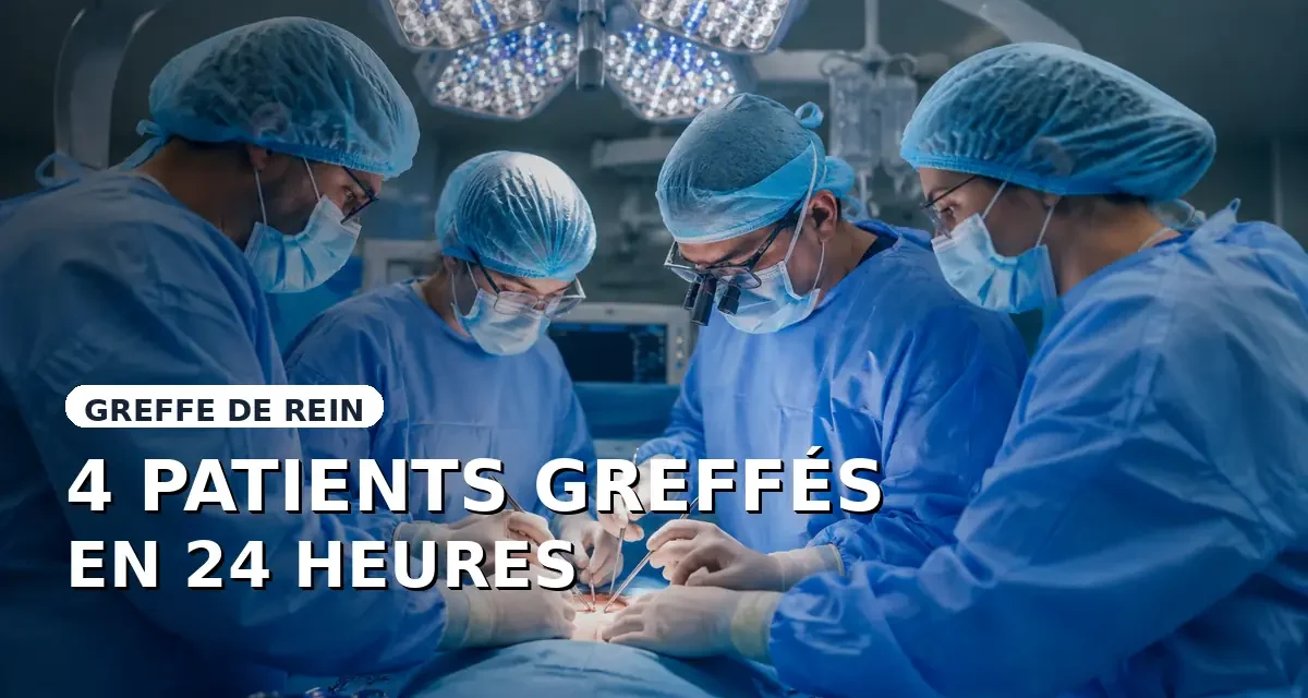 Greffe de rein : ils avaient un donneur mais ne pouvaient pas être greffés