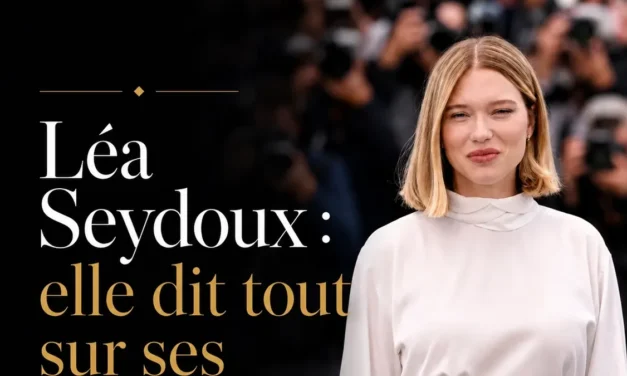 Léa Seydoux se confie sur ses crises d’angoisse : “Même aujourd’hui, ça continue”