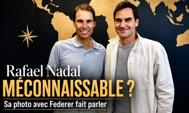 Rafael Nadal, visage creusé et silhouette amincie : la photo avec Federer qui fait parler