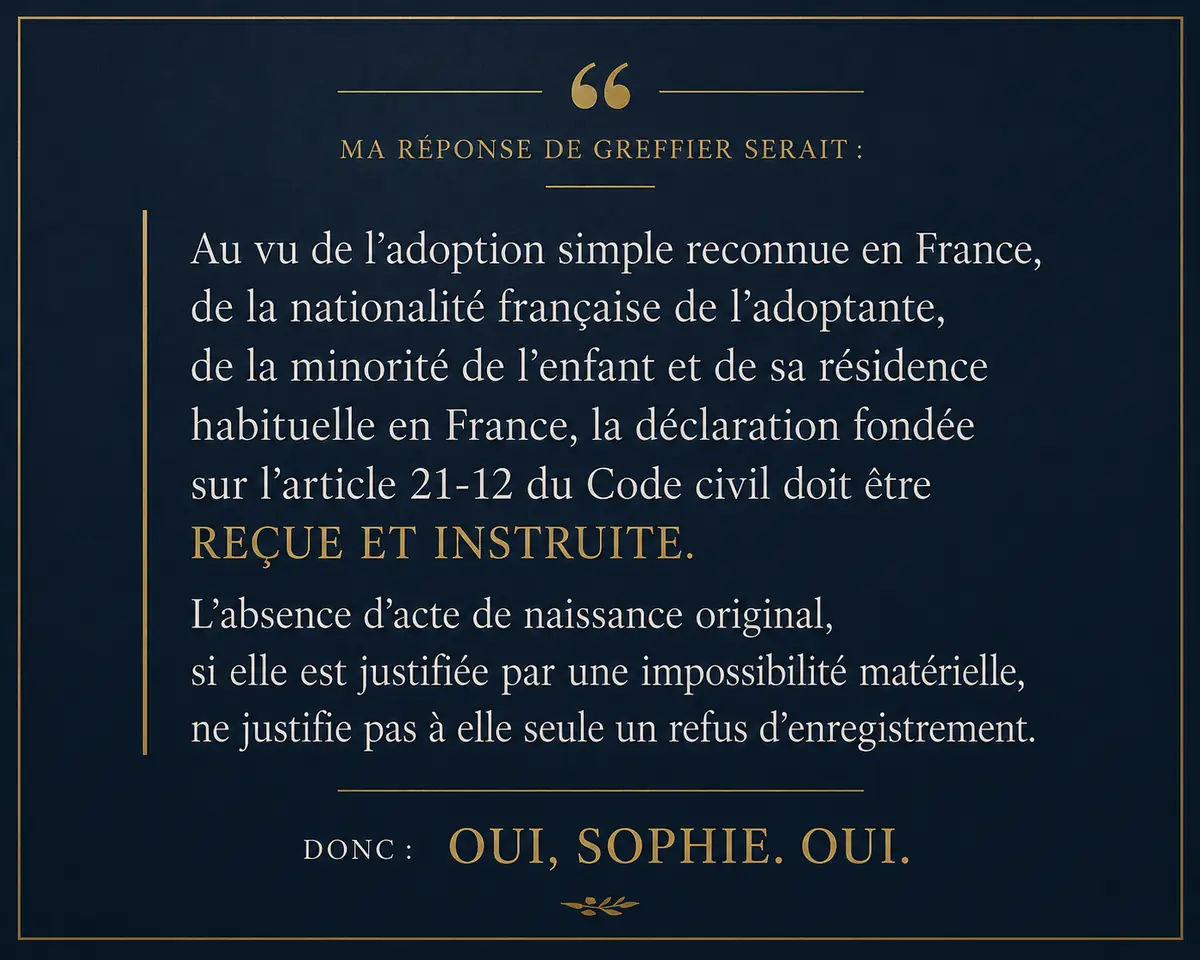 Réponse générée par Norbert, intelligence artificielle, à partir des éléments du dossier.