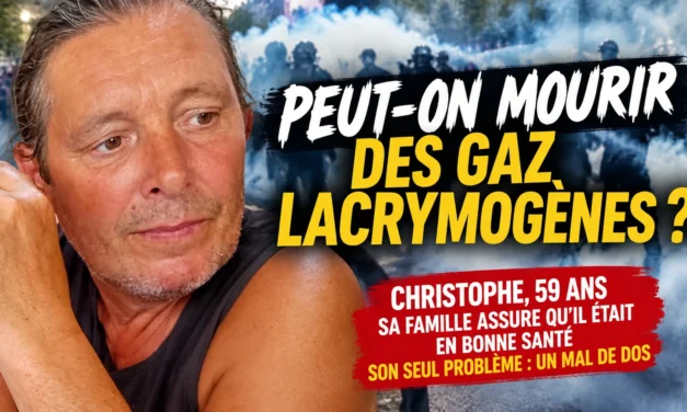 Les gaz lacrymogènes peuvent-ils tuer ? La mort de Christophe, 59 ans, soulève de graves questions